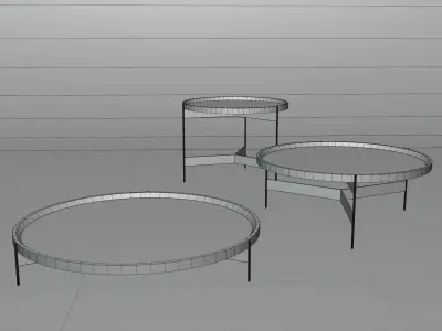 Pianca Coffe Table Abaco Free 3D model