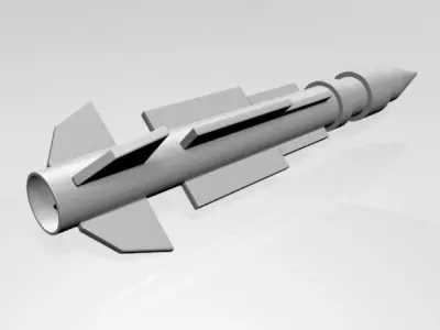 Missile 07 3D model
