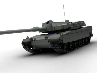 K2 Black Panther 3D model