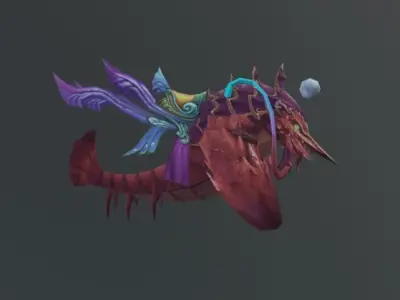 Lobster Fantasy Monster Low Poly Low-poly 3D model