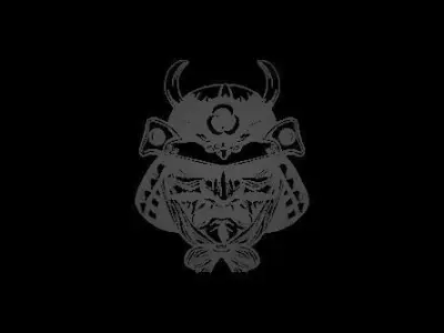 Samurai mask patterns 3D model