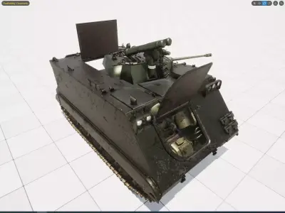 M-113 APC Carrier 3D model