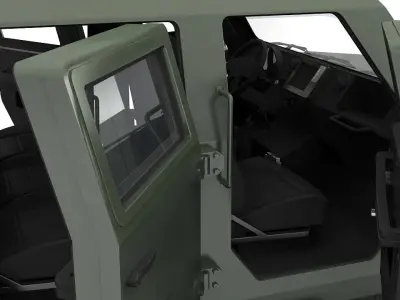 BBM Kozak military  3D model