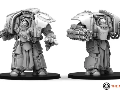 Obsidian Guard - Erinyes - Upgrades 3D print model