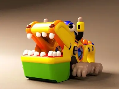 Transformer Game element 4 3D model