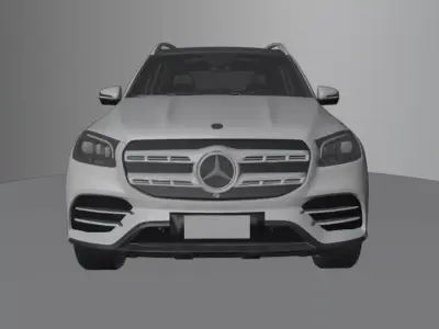 Mercedes Benz GLS 580 2020 3D model purchase