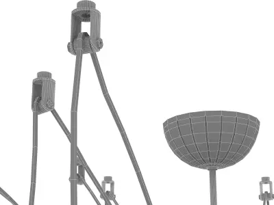 Adria chandelier by italamp 3D model