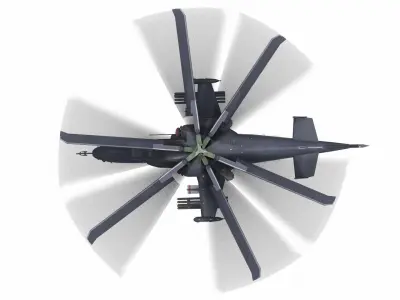 AirCraft 10 - Helicopter 3D model