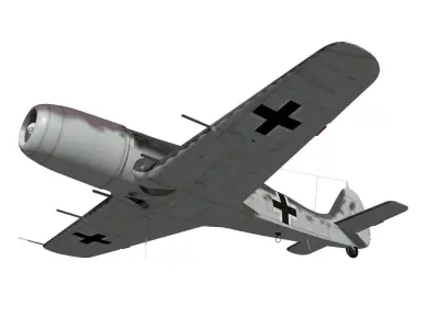 Focke Wulf Fw190 TL 3D model