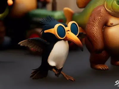 Italian Brainrot Pack VOL2 Low-poly 3D model