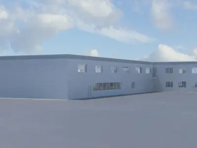  Building office v9 3D model