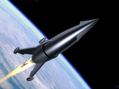 Venus Rocket Free 3D model