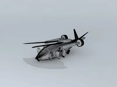 ARGO AIRCRAFTS A 900 Blade landed 3D model