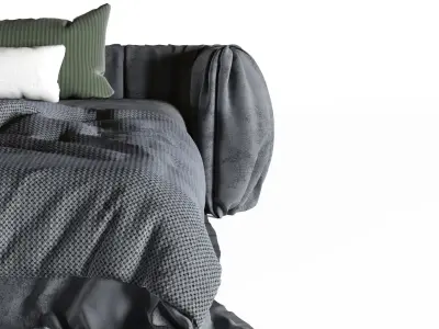 mileh bed  Free 3D model