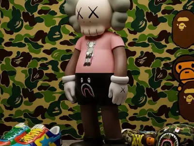 Kaws Bape for Print 3D print model