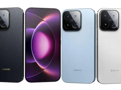 Xiaomi 17 Max All Colors 3D model