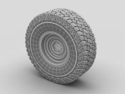 BF Goodrich BFG BAJA 3D model