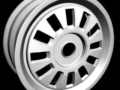 Volkswagen Classic Up Wheel Free 3D model