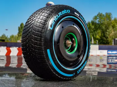 Pirelli Formula 1 2026 Front FULL WET 275 45 R18 3D model