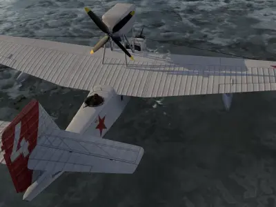 Beriev MBR-2M-17 3D model