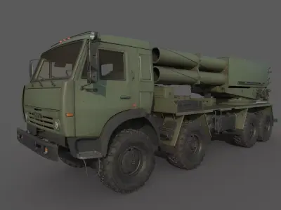 9A52-4 Tornado 3D model