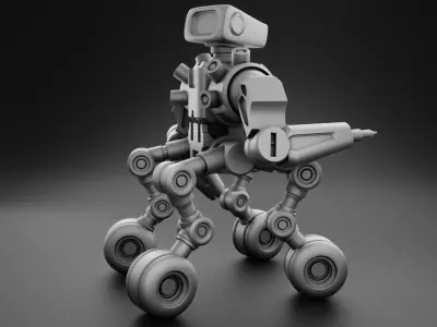 Robot tank 3D Print model 3D print model