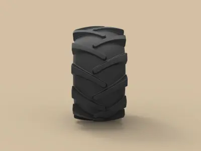 Offroad wheel 21 3D model