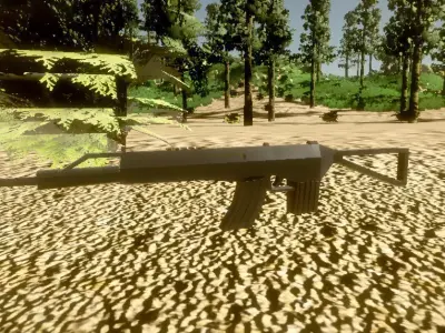 wepons Free low-poly 3D model