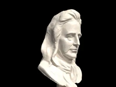 Isaac Newton 3D Printable FBX-STL-GLB-OBJ 3D print model