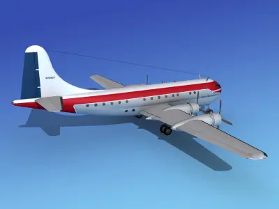 Boeing 377 Aero Spacelines 3D model