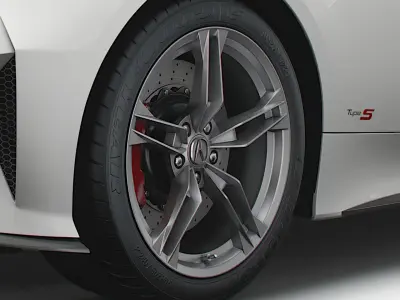 Acura NSX Type S 2022 wheel 3D model