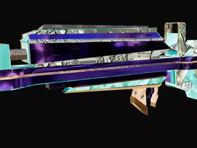 Sci-Fi Style Gun 3D model