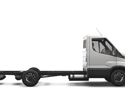Iveco Daily Single Cab L3 Chassis 2022 3D model