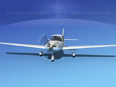Cirrus SR22 V01 3D model