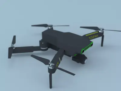 EOR DRONE 3D print model