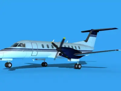 Embraer EMB120 Corporate 1 3D model