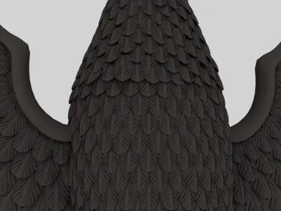 bird of Khumo 3D model