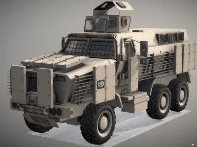 Caiman MRAP  3D model