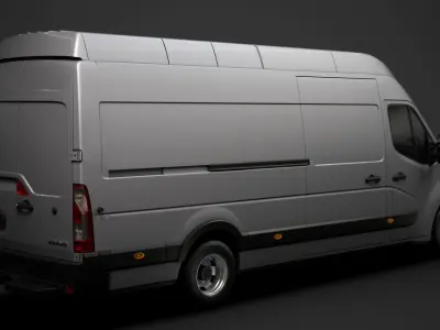 Opel Movano L4H3 Van 2020 3D model