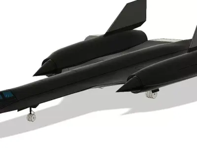 Sr 71 Blackbird 3D model