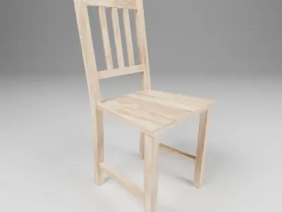 Chair Stefan Free low-poly 3D model