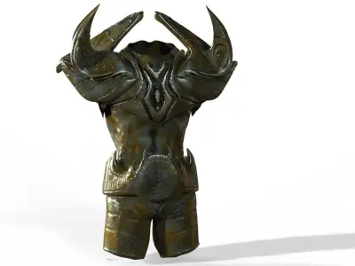 Alien Armour elf 3D model