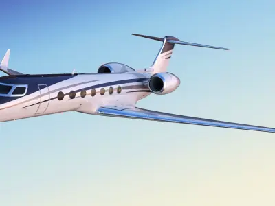 Private Jet Generic v2 3D model