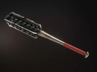 Survival Bat Low-poly 3D model