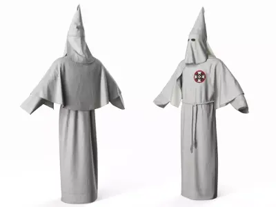 Ku Klux Klan Suit 3D model