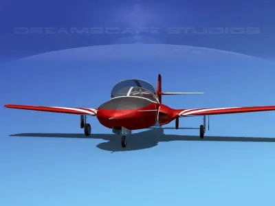 Cessna T-37 Tweetybird Pakistan 3D model