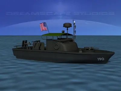 PBR Patrol Boat Riverine 3D model