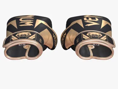 Venum Elite Boxing Punch Gloves Sparring 8K 3D model
