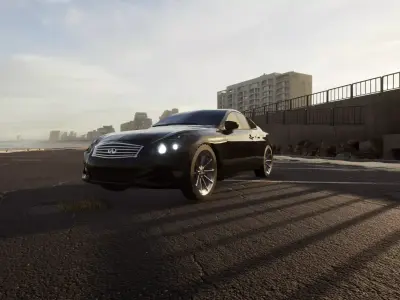 Infiniti G37S Coupe Free 3D model