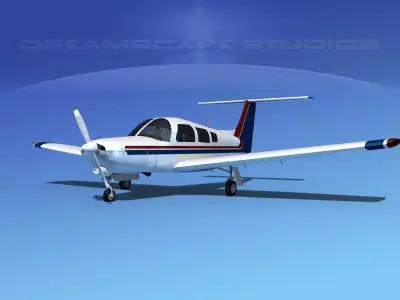Piper Turbo Arrow III 3D model